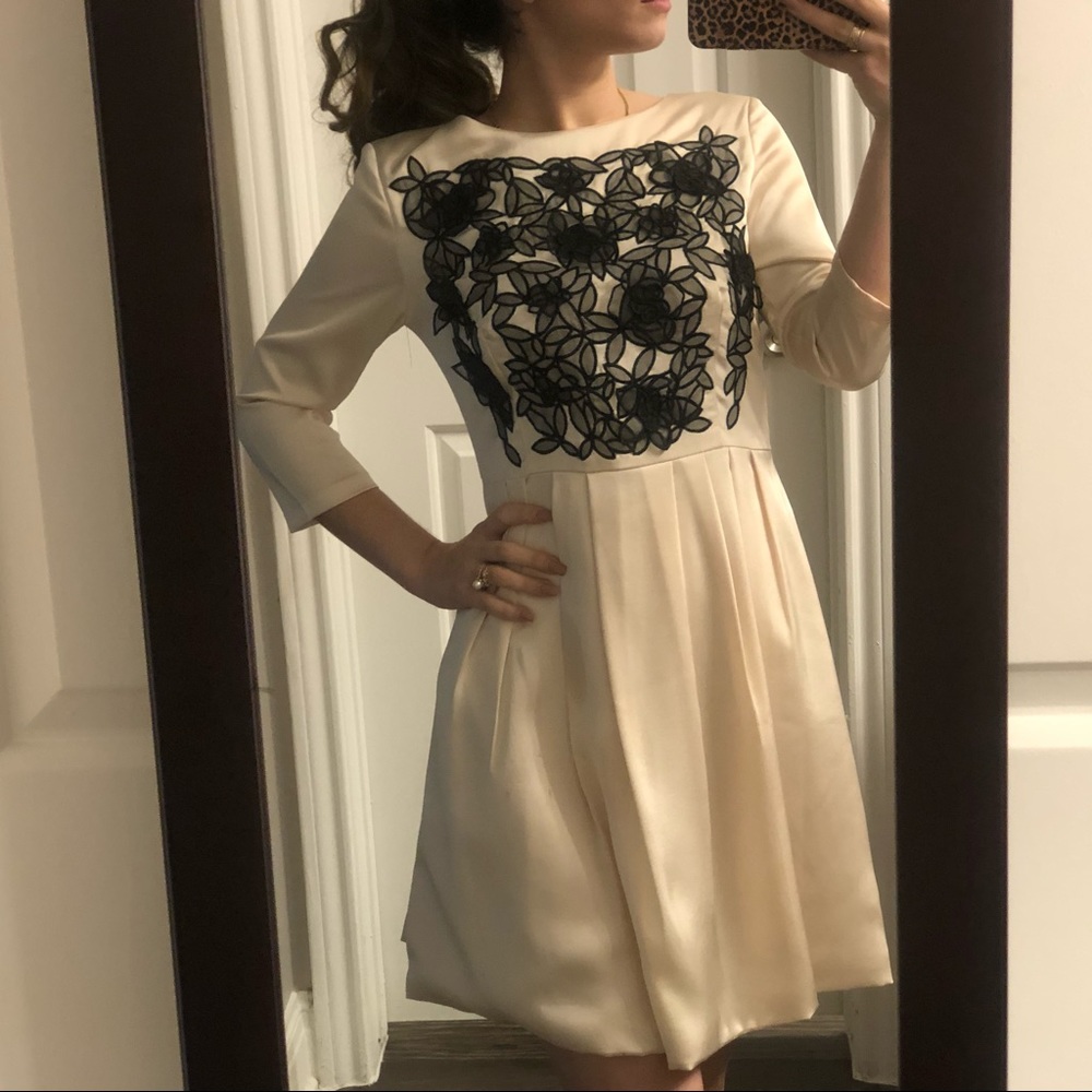 Midi Dress with lace